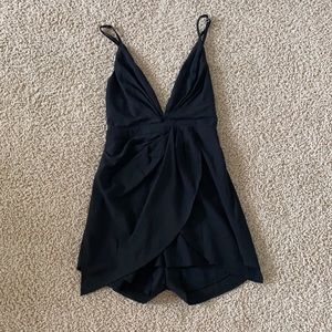 Blu Spero Black Romper